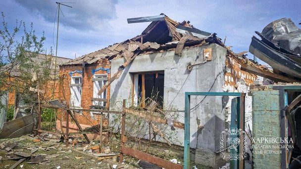 Последствия вражеского удара по Слободскому району Харькова. / © Харьковская ОВА