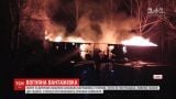 Вантажівка з тирсою загорілась у Сумах біля дитячої лікарні