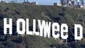 Hollyweed: у США хуліган переробив напис Hollywood через марихуану