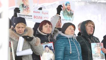 Мітинг Укропу під ВР на підтримку блокади_12 / © Facebook/Yevheniya Kravchuk