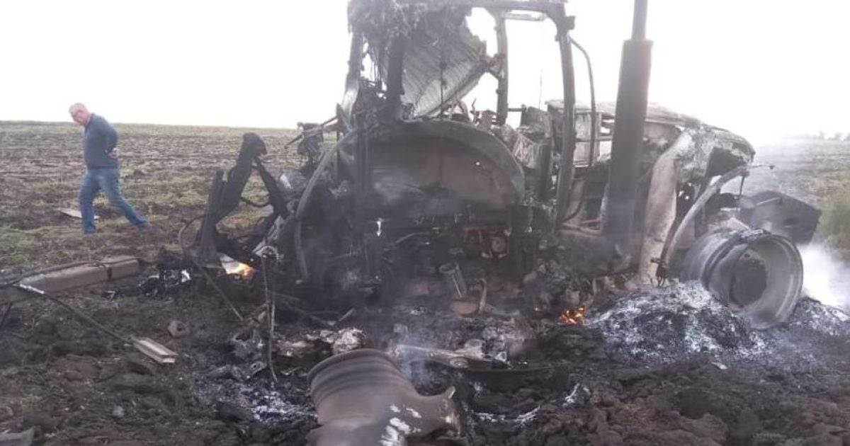Під Попасною підірвалися на тракторі два чоловіки