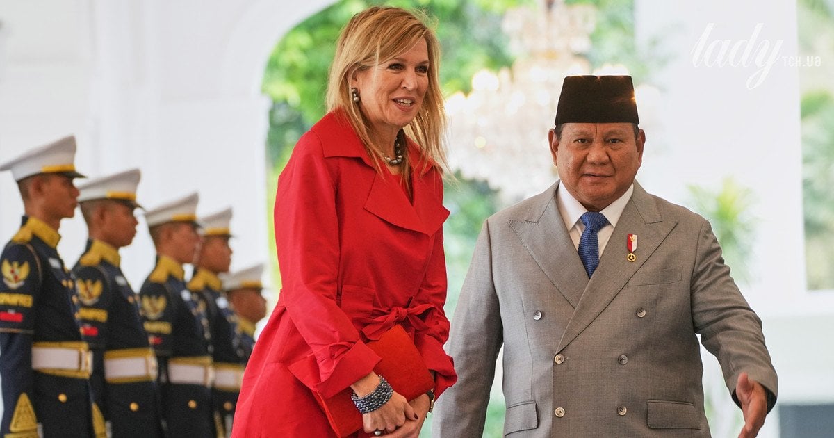 Королева Максима та президент Індонезії