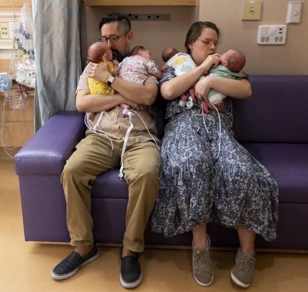 Рейчел і Марко з дітьми / Фото: Banner Health