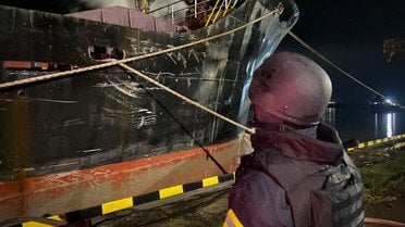 атака на Одеську область 23 грудня_2 / © ДСНС