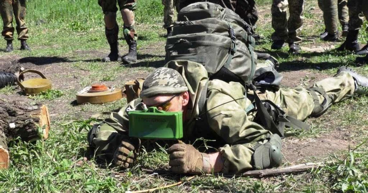 "Крылатые пехотинцы" показали свои боевые тренировки / © Минобороны Украины