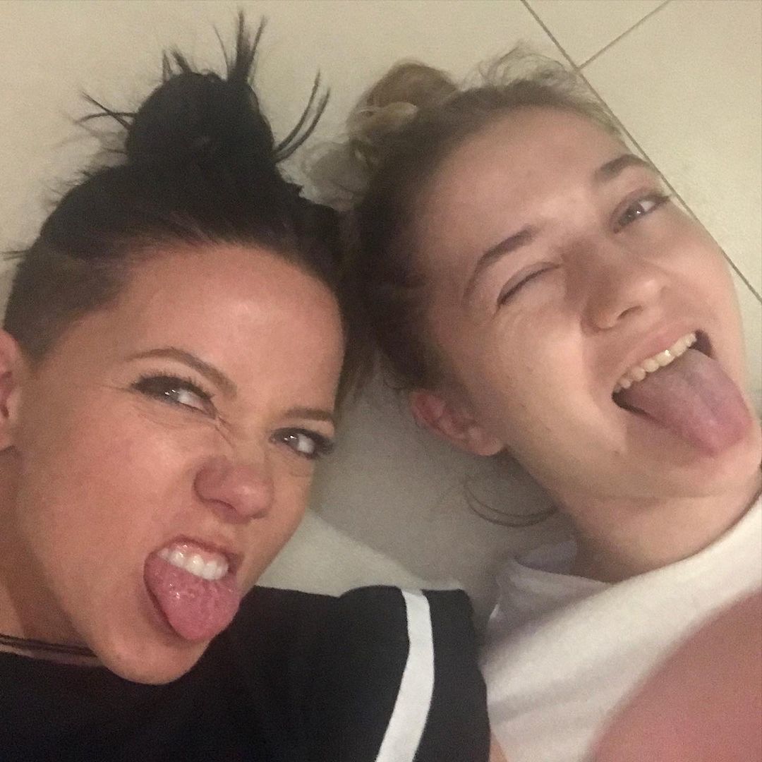 Ирина Горовая с дочерью / © instagram.com/gorovaya_irina