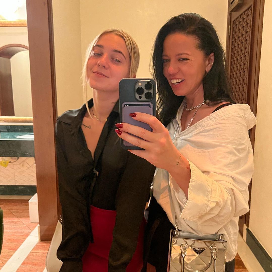 Ирина Горовая с дочерью / © instagram.com/gorovaya_irina