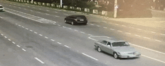 У соцмережі оприлюднили відео ДТП інкасаторів та поліції