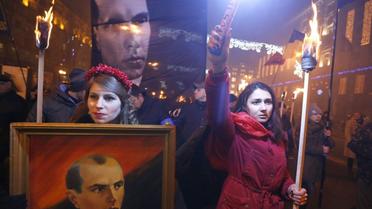 Смолоскипна хода до дня народження Бандери у Києві _5 / © УНІАН