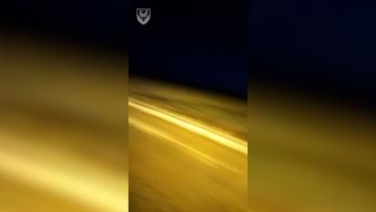 У Повітряних силах показали, як збили крилату ракету 13 січня