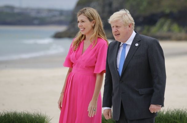 Борис Джонсон з дружиною Керрі / © Associated Press