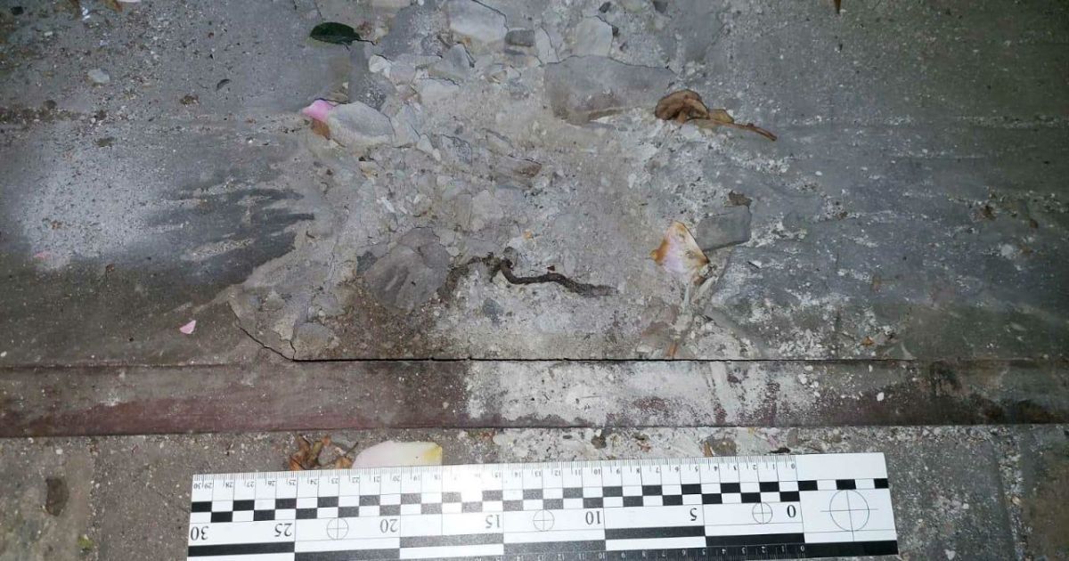 Под Одессой неизвестные бросили боевую гранату во двор жилого дома