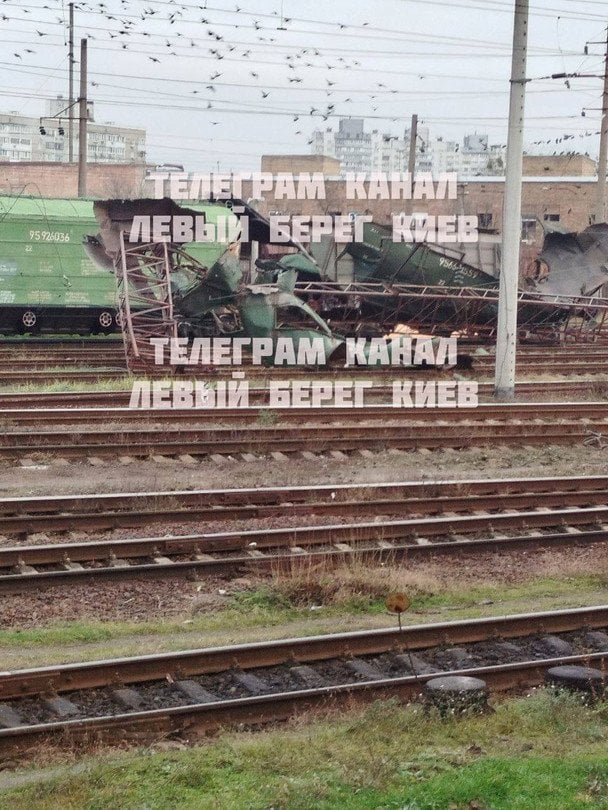 Последствия обстрела Киева / © Фото из открытых источников