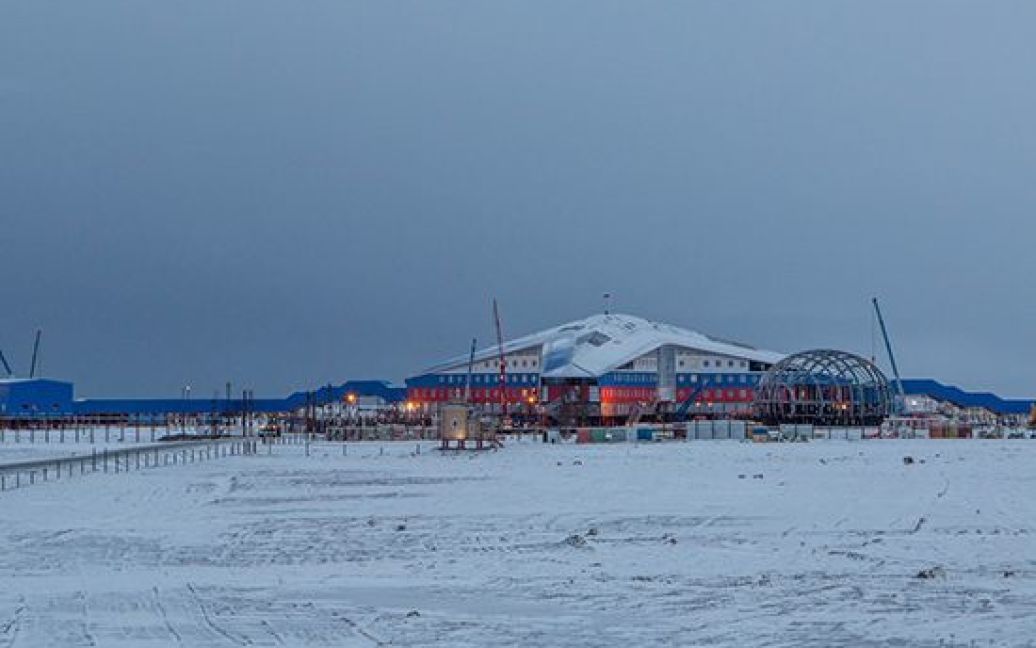 Строительство базы практически завершено / © Министерство обороны России