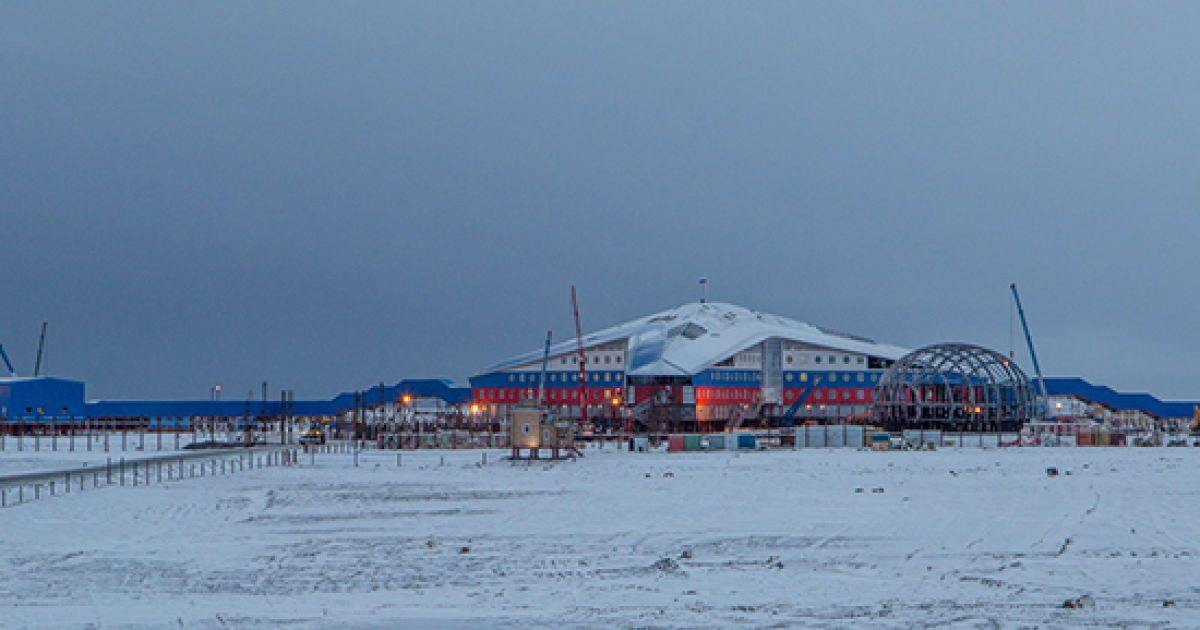 Строительство базы практически завершено / © Министерство обороны России