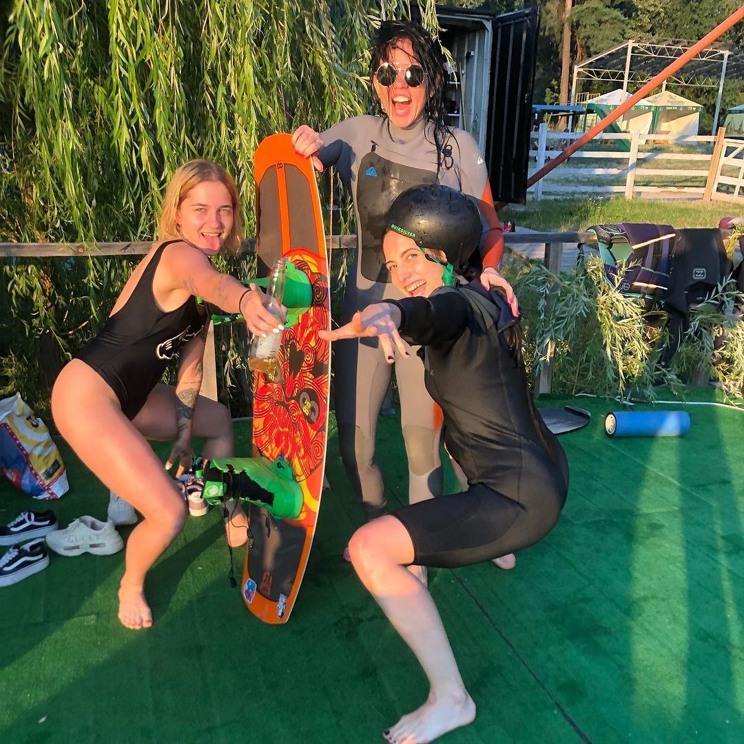 Ирина Горовая с дочерью / © instagram.com/gorovaya_irina