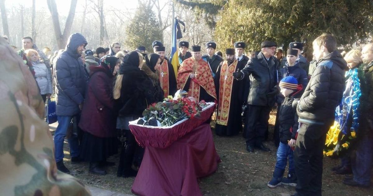 У центрі Києва попрощалися з "Козаком"_1 / © Alina Bodnar facebook