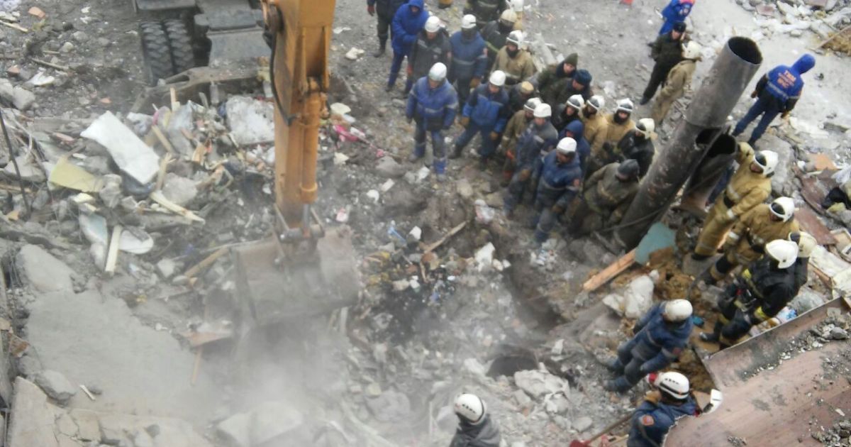 обвал будинку в Казахстані_6 / © Комітет з надзвичайних ситуацій МВС Казахстану