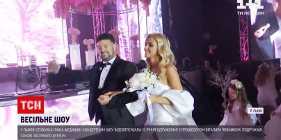 Новости Украины: Ирина Федишин большим шоу отметила 15-летие бракосочетания с продюсером