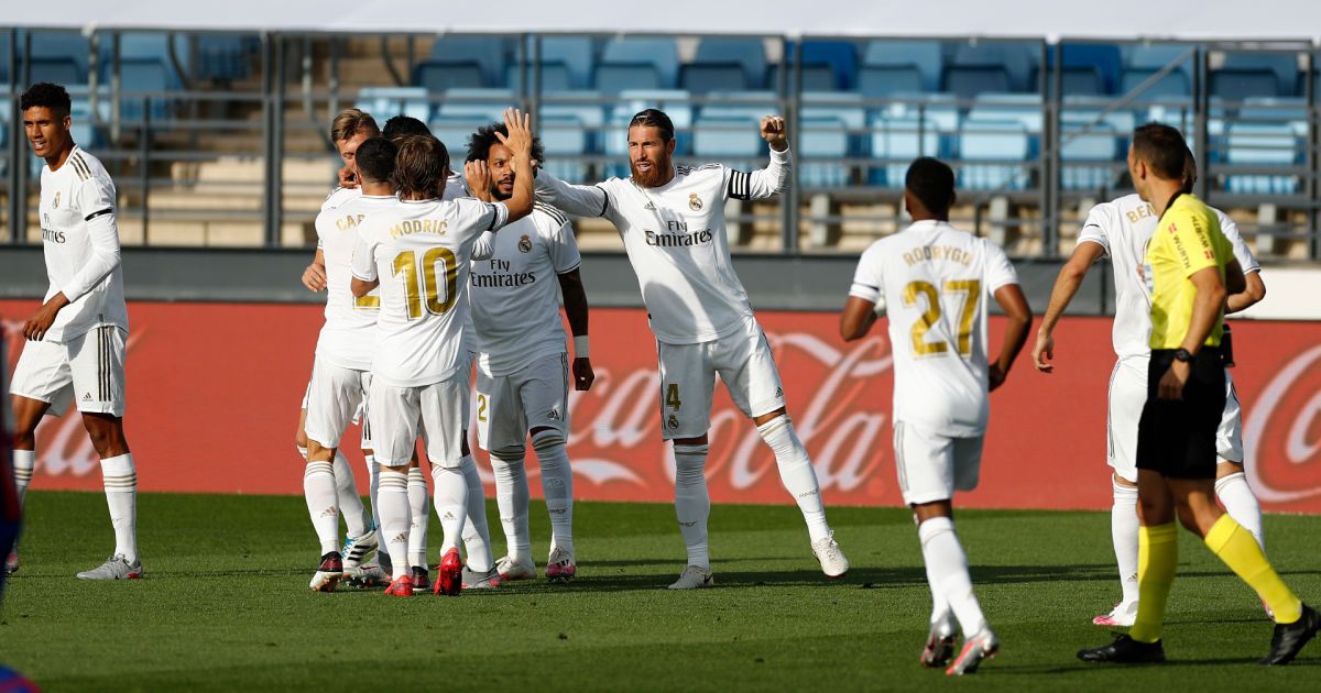 "Реал" завдяки шаленому першому тайму обіграв суперника в ювілейному матчі Зідана