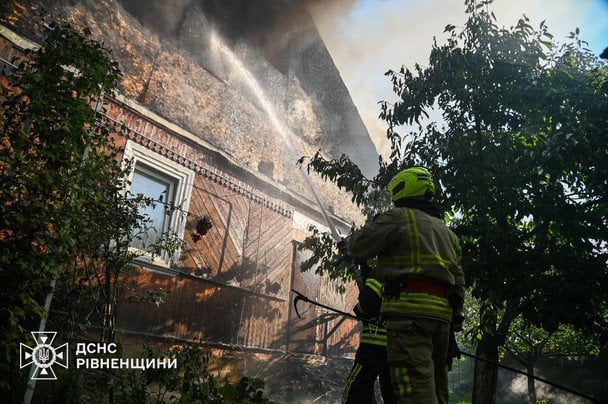 Из-за обстрела Ровенщины пострадал человек: детали