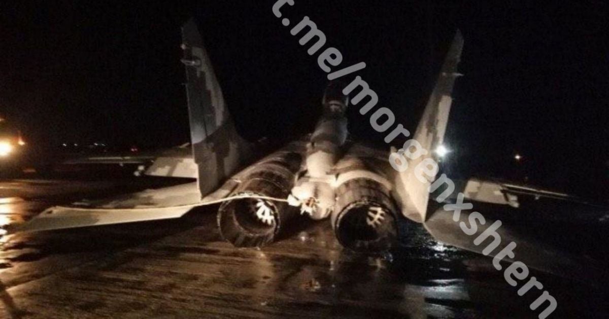 У Мелітополі аварійно приземлився український винищувач - ЗМІ
