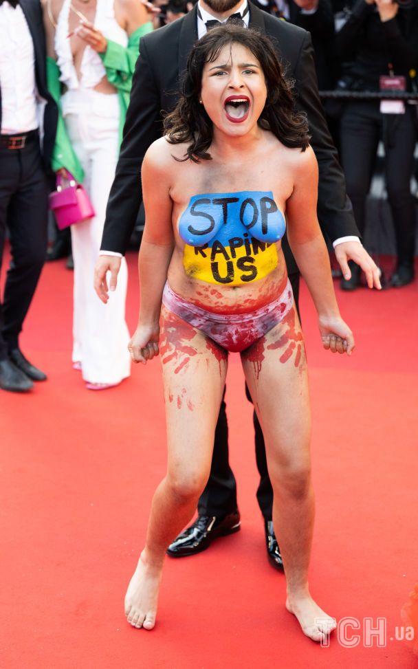 Активистка Femen в Каннах / © Getty Images