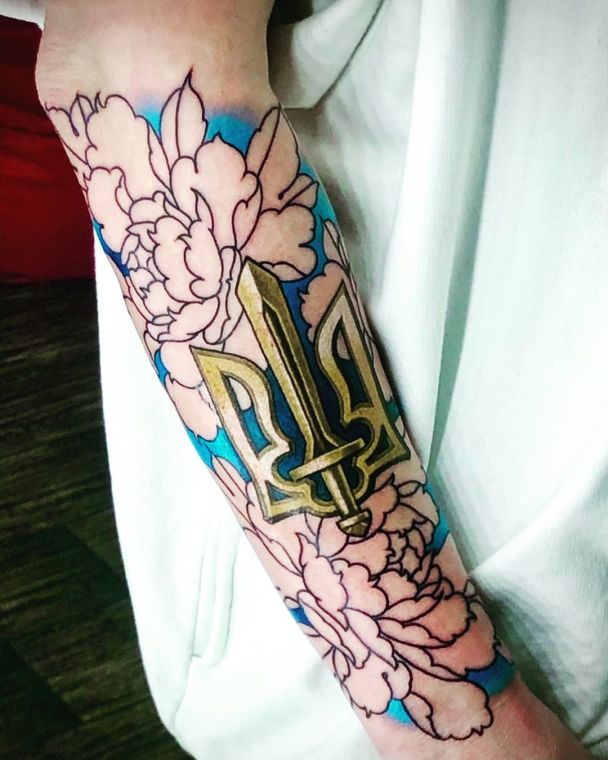 Тату Олени Мозгової / © instagram.com/mozgova0902