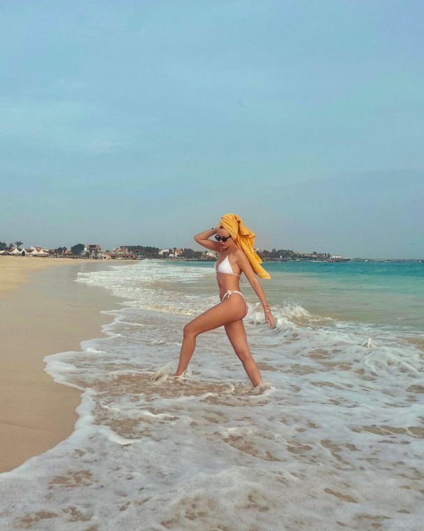 Леся Нікітюк у бікіні / © instagram.com/lesia_nikituk