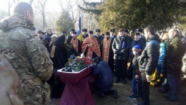 У центрі Києва попрощалися з "Козаком"_7 / © Alina Bodnar facebook