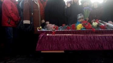 У центрі Києва попрощалися з "Козаком"_2 / © Alina Bodnar facebook