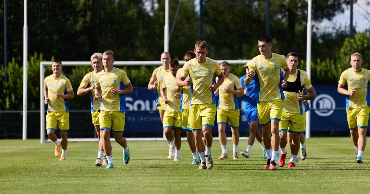 Олімпійська збірна України з футболу / Фото Анатолія Репіна, УАФ