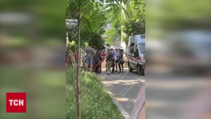 Драка между работниками ТЦК и «скорой» в Одессе