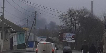 У Мелітополі спалахнула пожежа в районі бази окупантів – Федоров
