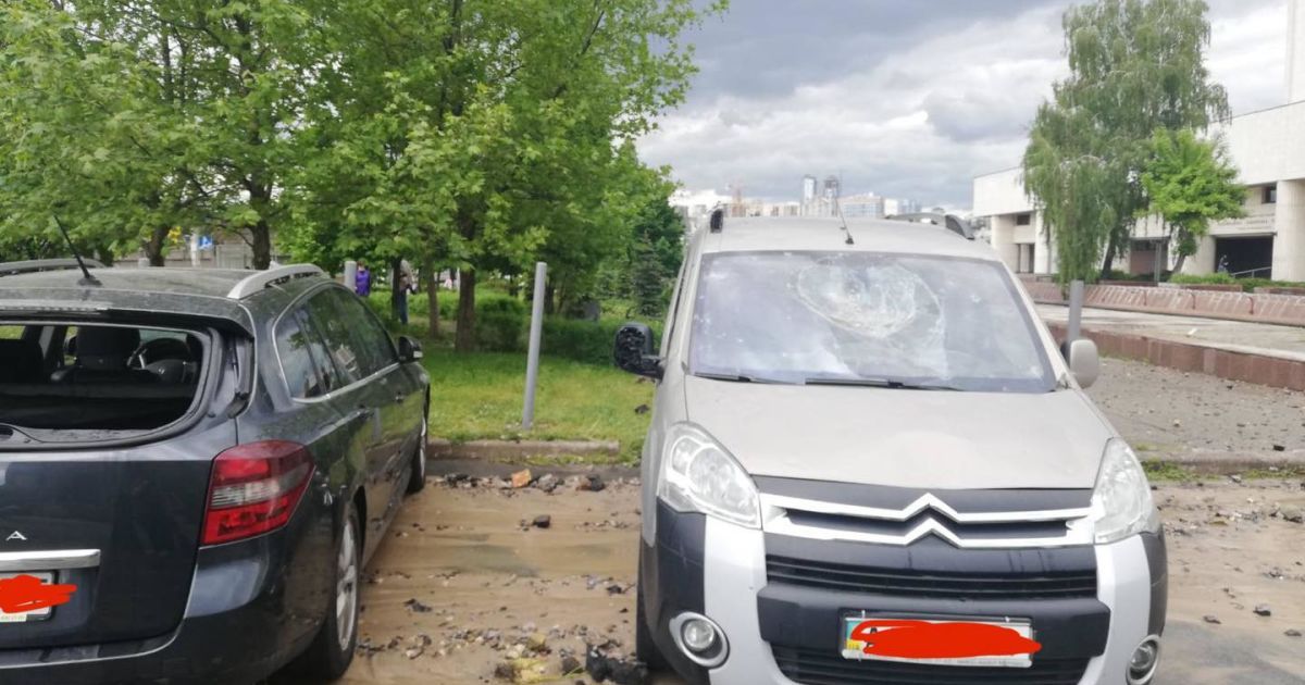 Гейзер на Голосіївському проспекті