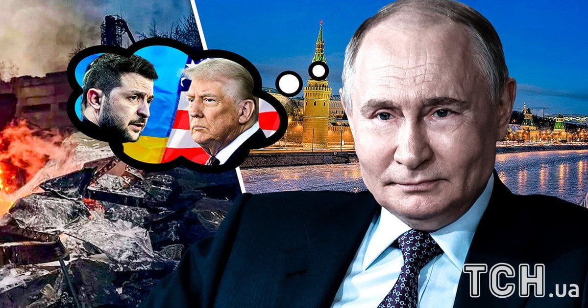Volodymyr Zelenskyy, Donald Trump, Vladimir Putin