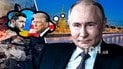Volodymyr Zelenskyy, Donald Trump, Vladimir Putin