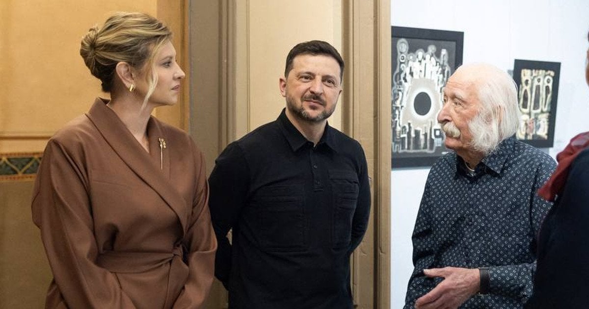 Олена і Володимир Зеленські