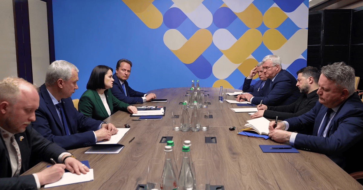 Зустріч Зеленського і Тихановської