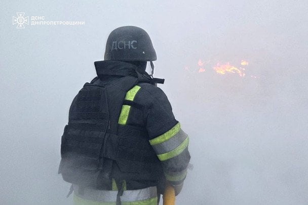 Атака на Дніпропетровську область / © ДСНС