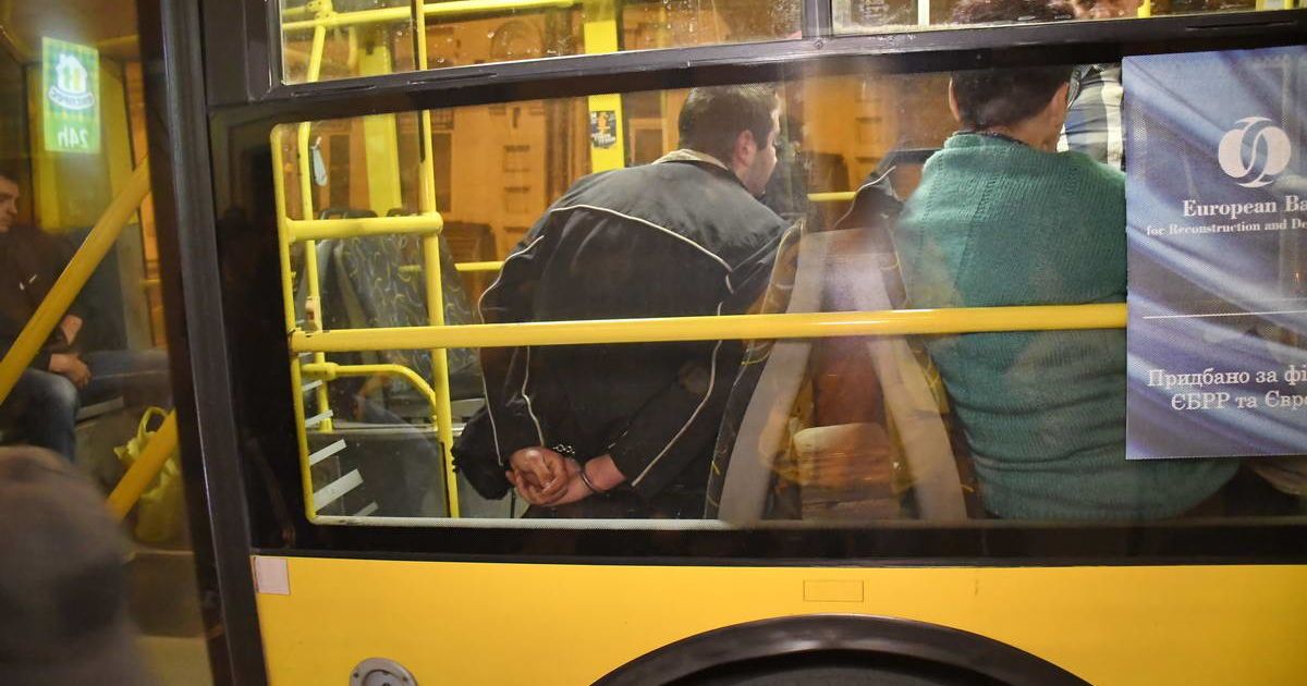 різанина в тролейбусі в Києві_1 / © informator.news