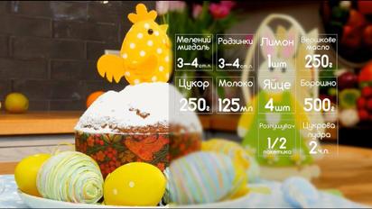 Рецепт великодньої паски з мигдалем