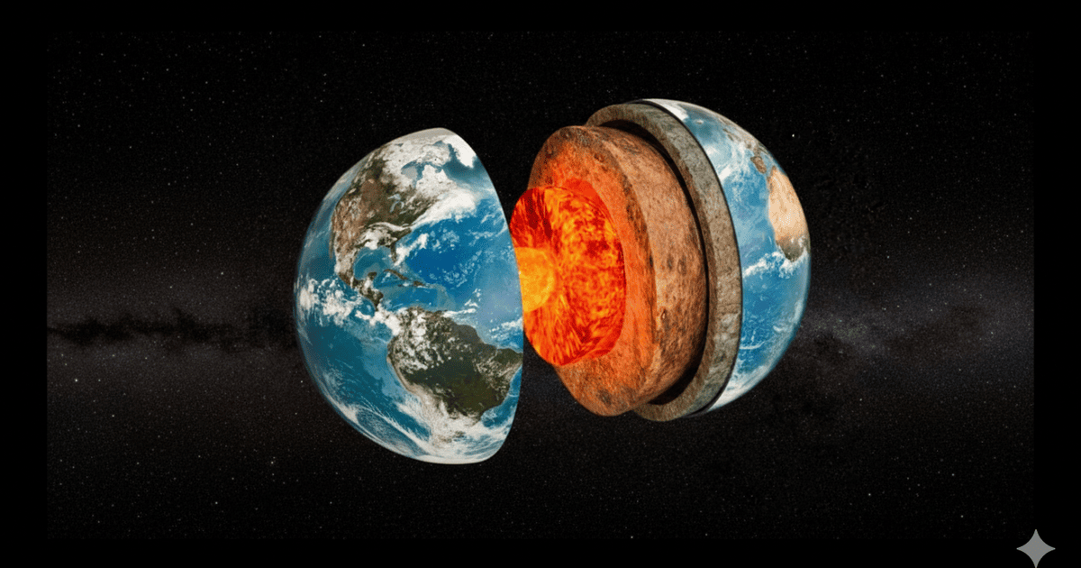 Структура планети Земля