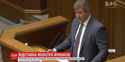 Верховна Рада зі скандалом звільнила Олександра Данилюка з посади міністра фінансів