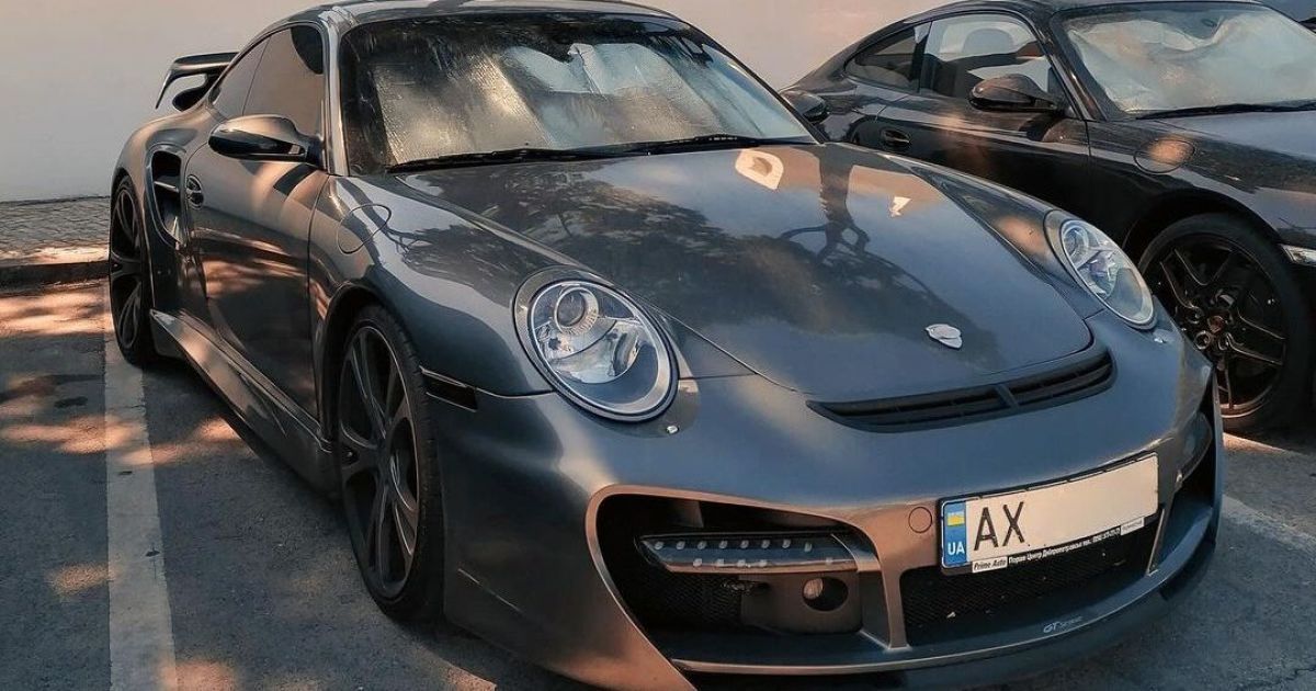 Elite refugees: a rare Porsche from Ukraine appeared in Portugal – media – News – tsn.ua