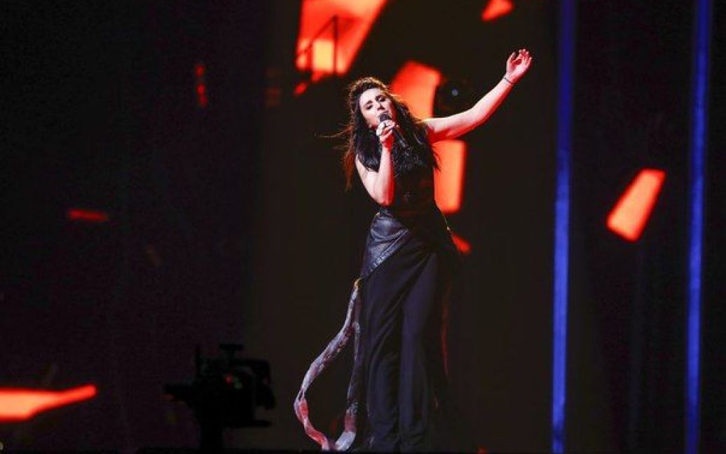 Джамала провела репетицію свого номера для "Євробачення" / © vk.com/eurovision_ua