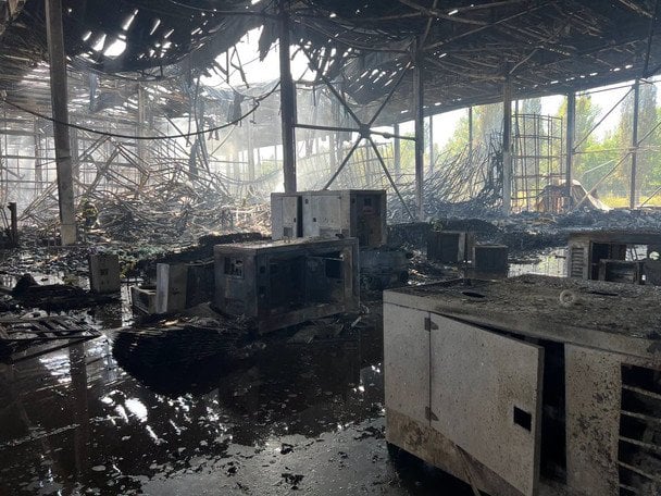Росіяни знищили склад Червоного Хреста в Києві / © Червоний Хрест України