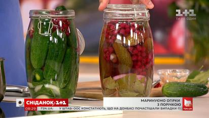 Маринованные огурцы с красной смородиной - рецепты Руслана Сеничкина