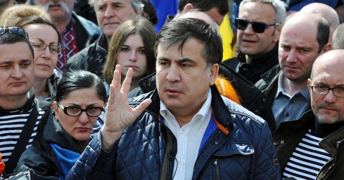 Саакашвили пойдет в раду со своей партией