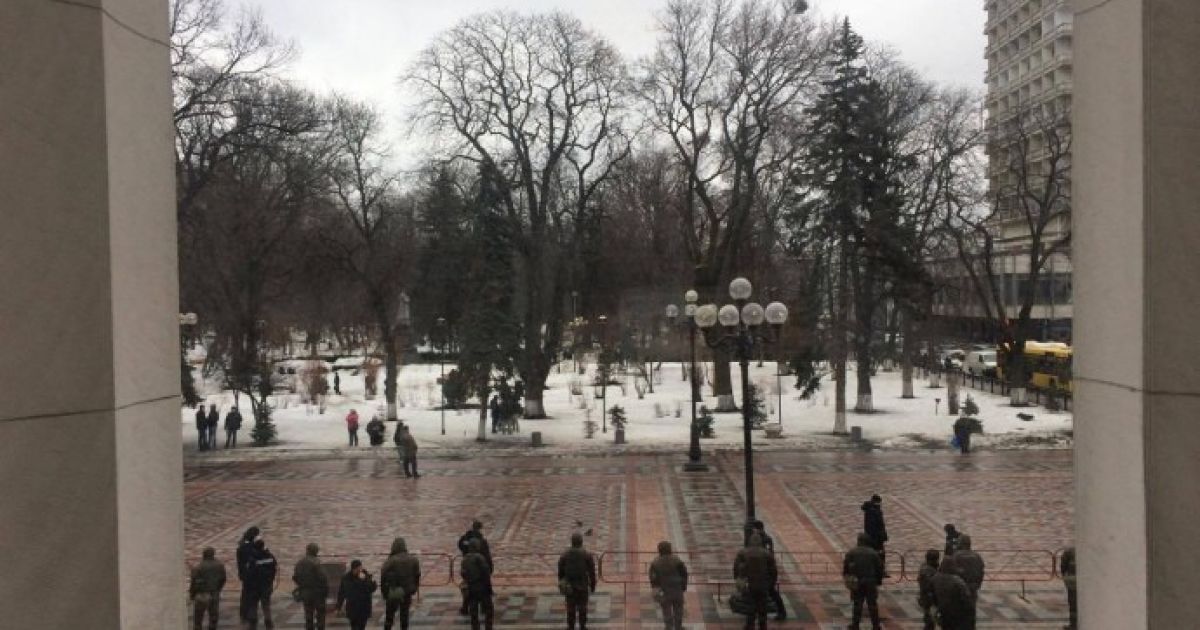 Нацгвардия под Радой / © Украинская правда